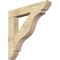 Ekena Millwork Funston Slat Rough Sawn Bracket, Douglas Fir, 6"W x 40"D x 40"H BKT06X40X40FST06RDF - alternate 1